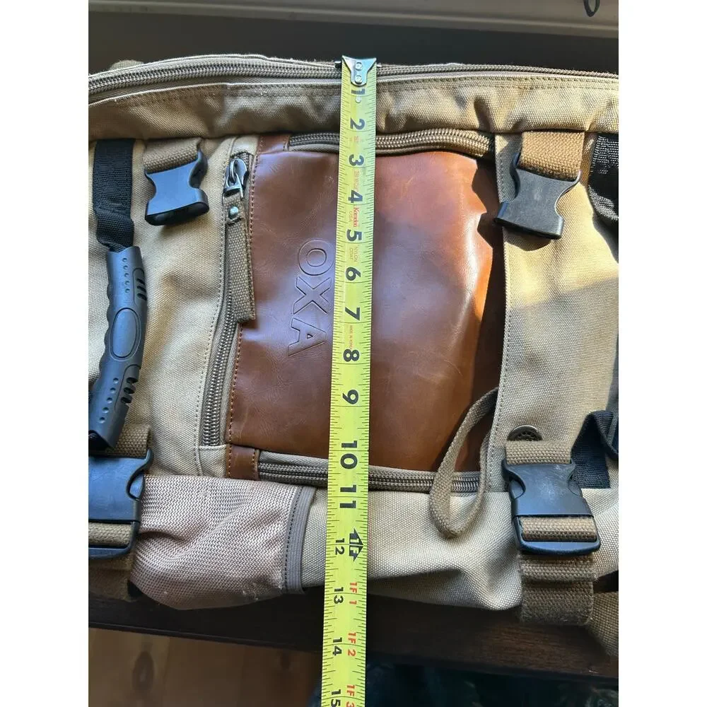 OXA military vintage canvas backpack or messenger bag